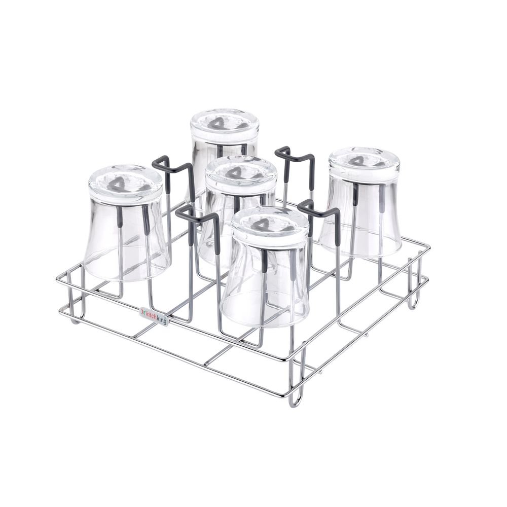 Glass Stand With Rubber Protective (Big)